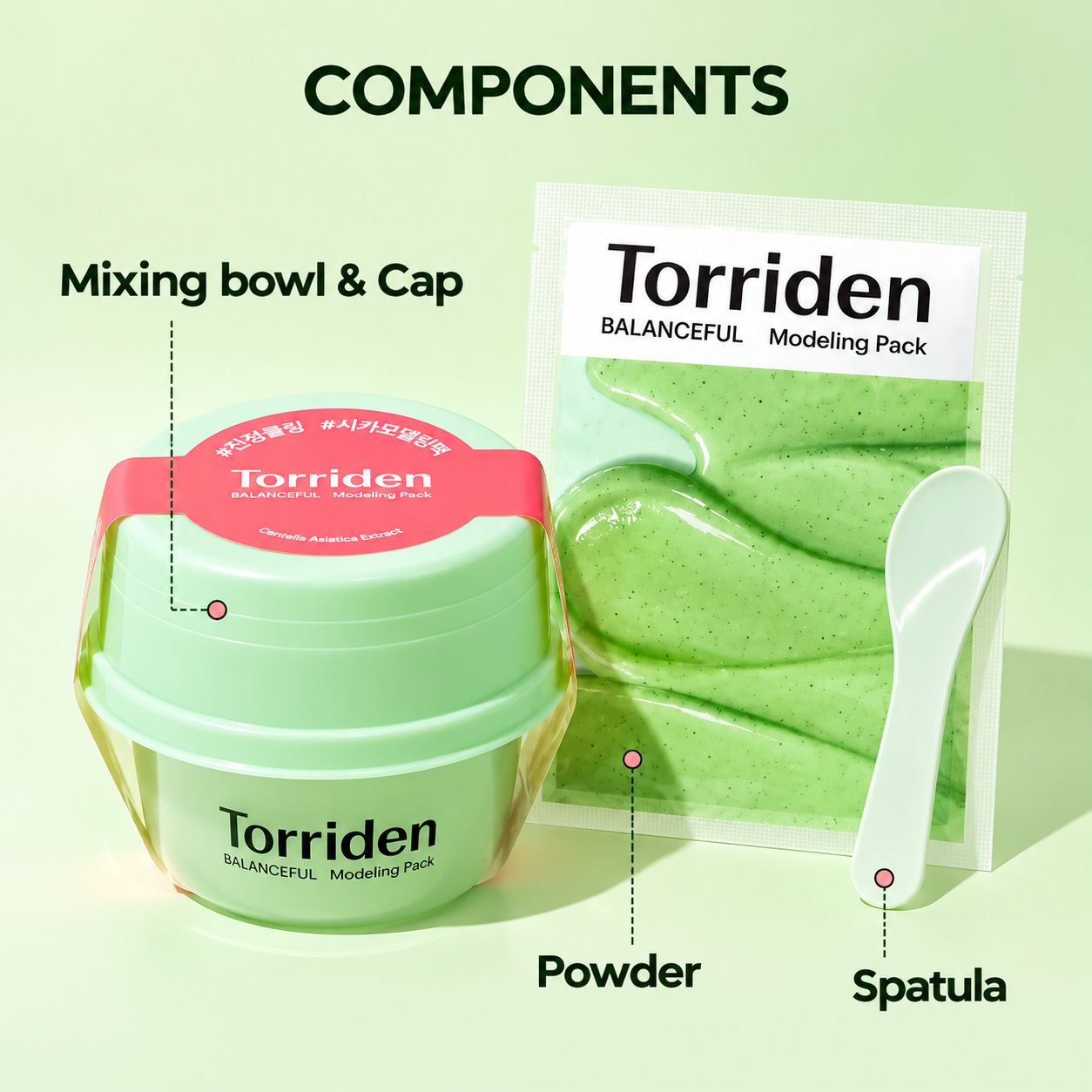 Torriden Balanceful Cica Modeling Pack 30ml
