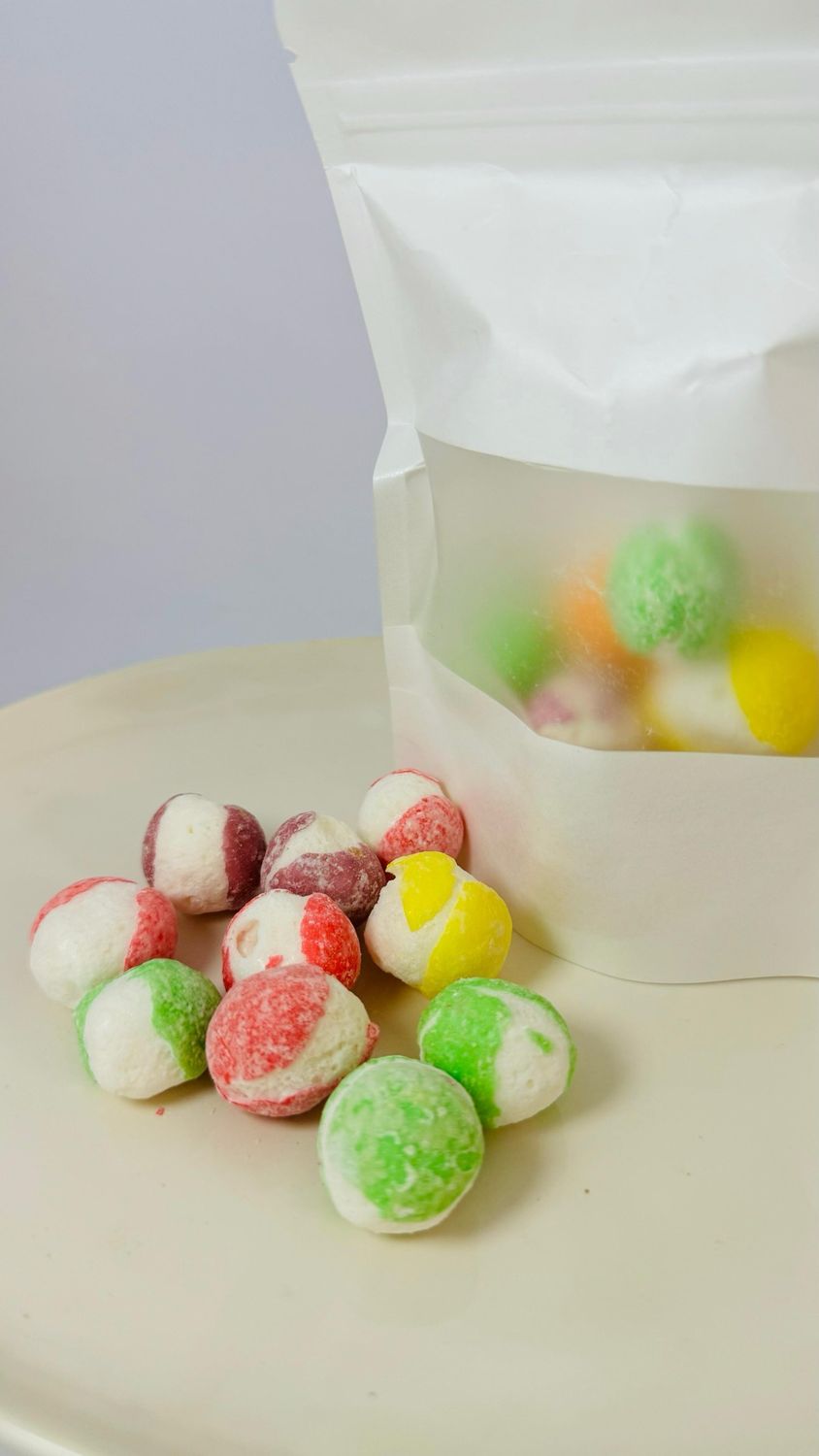 Sour crunchy Skittles 