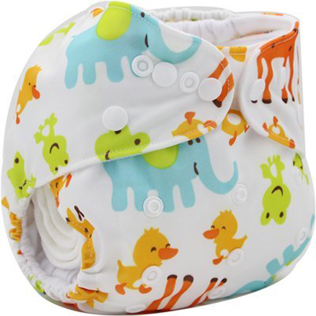Pocket diapers with microfiber insert