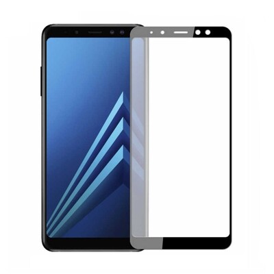Samsung A5 2018 / A8 2018 Full Glue Glass Screen Protector ( 5 Pack )