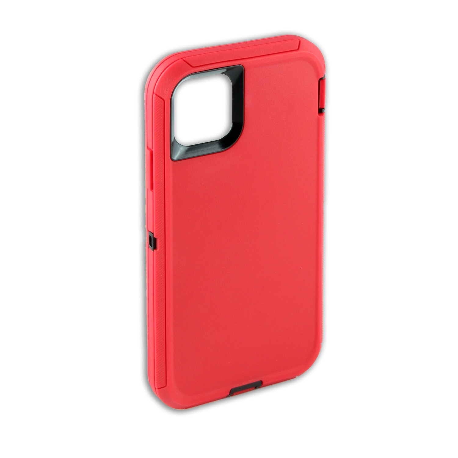 iPhone 12 Mini 5.4 Tough Guardian Robot ShockProof Case, Color: Red