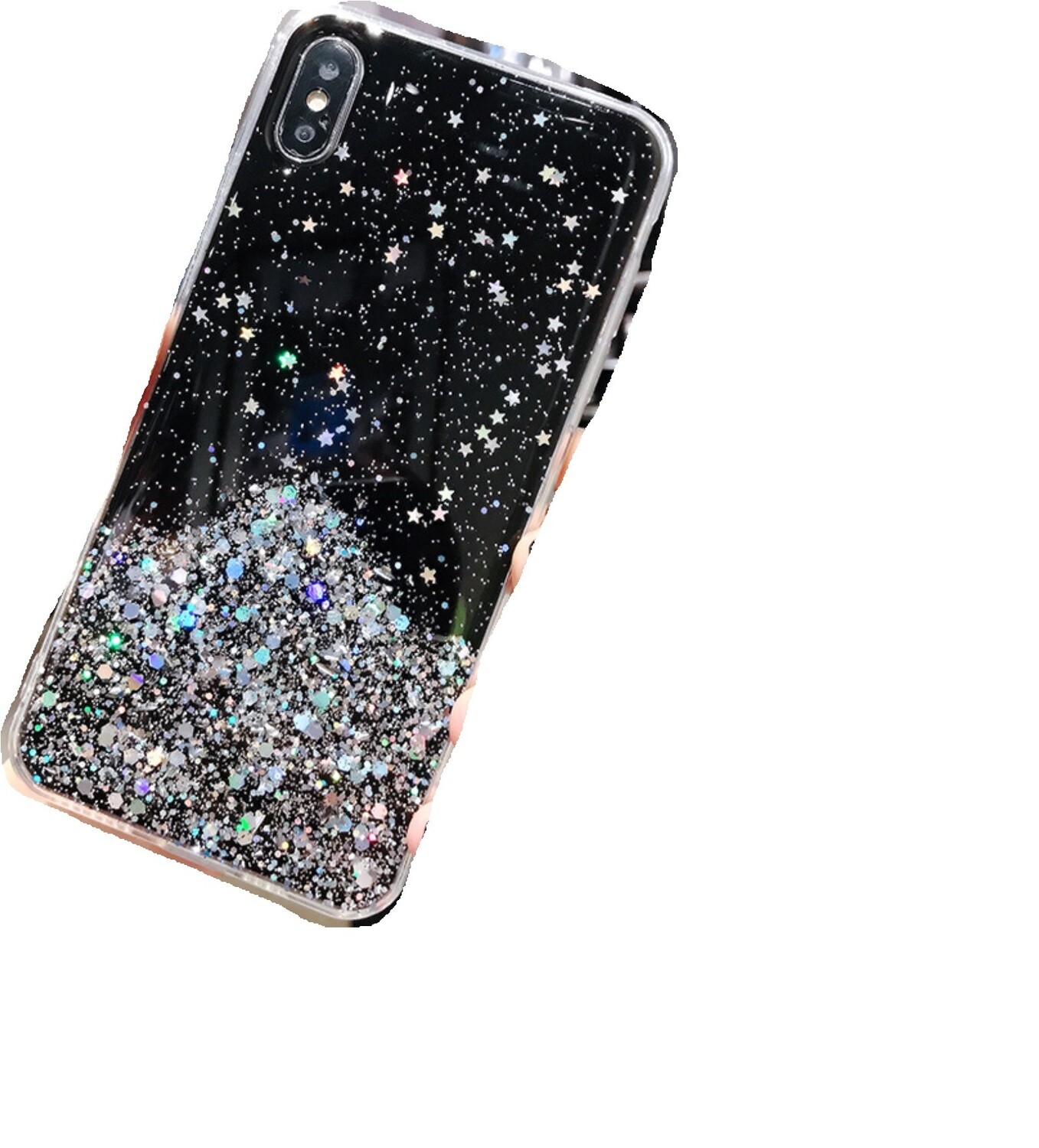 iPhone 11 Pro 5.8 Shinning Glitter Case, Color: Black