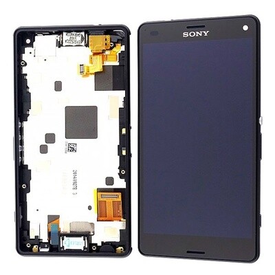 Sony XP Z3 Component : LCD and Touch Screen ( Black )