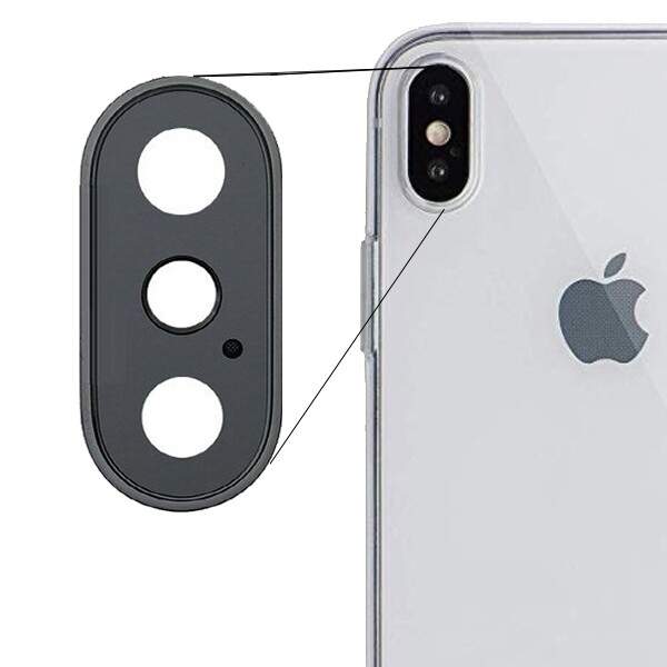 iPhone X Component : Rear Camera Glass Lens