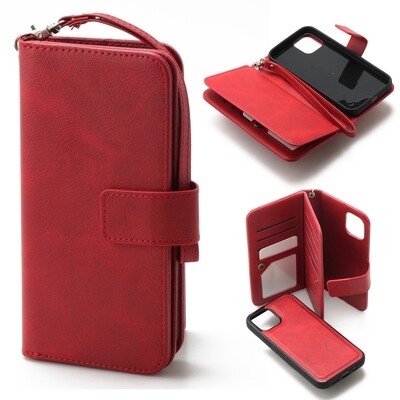 iPhone 12 Mini 5.4 Book Case With Nine Card Holders