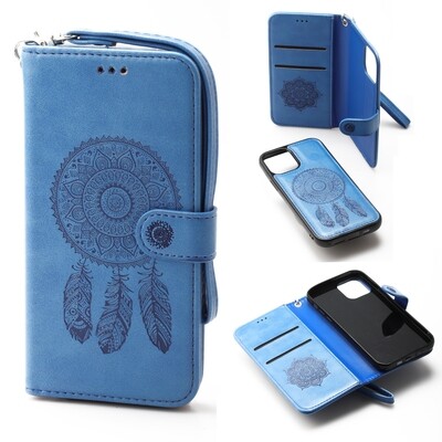 iPhone 12 Mini 5.4 Book Case Embossed Dreamcatcher