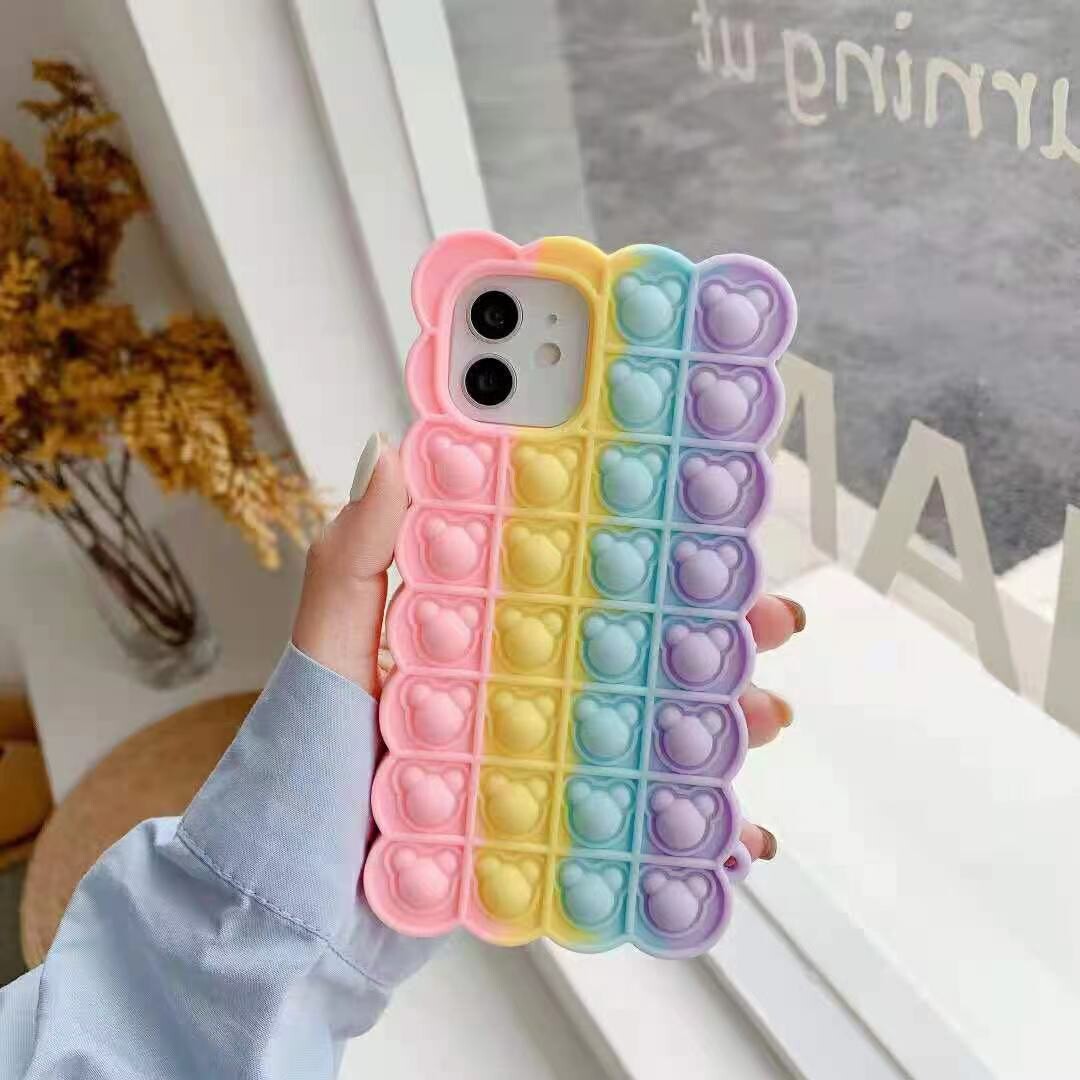 iPhone X / Xs 5.8 Silicone Bubble Popper Back Case