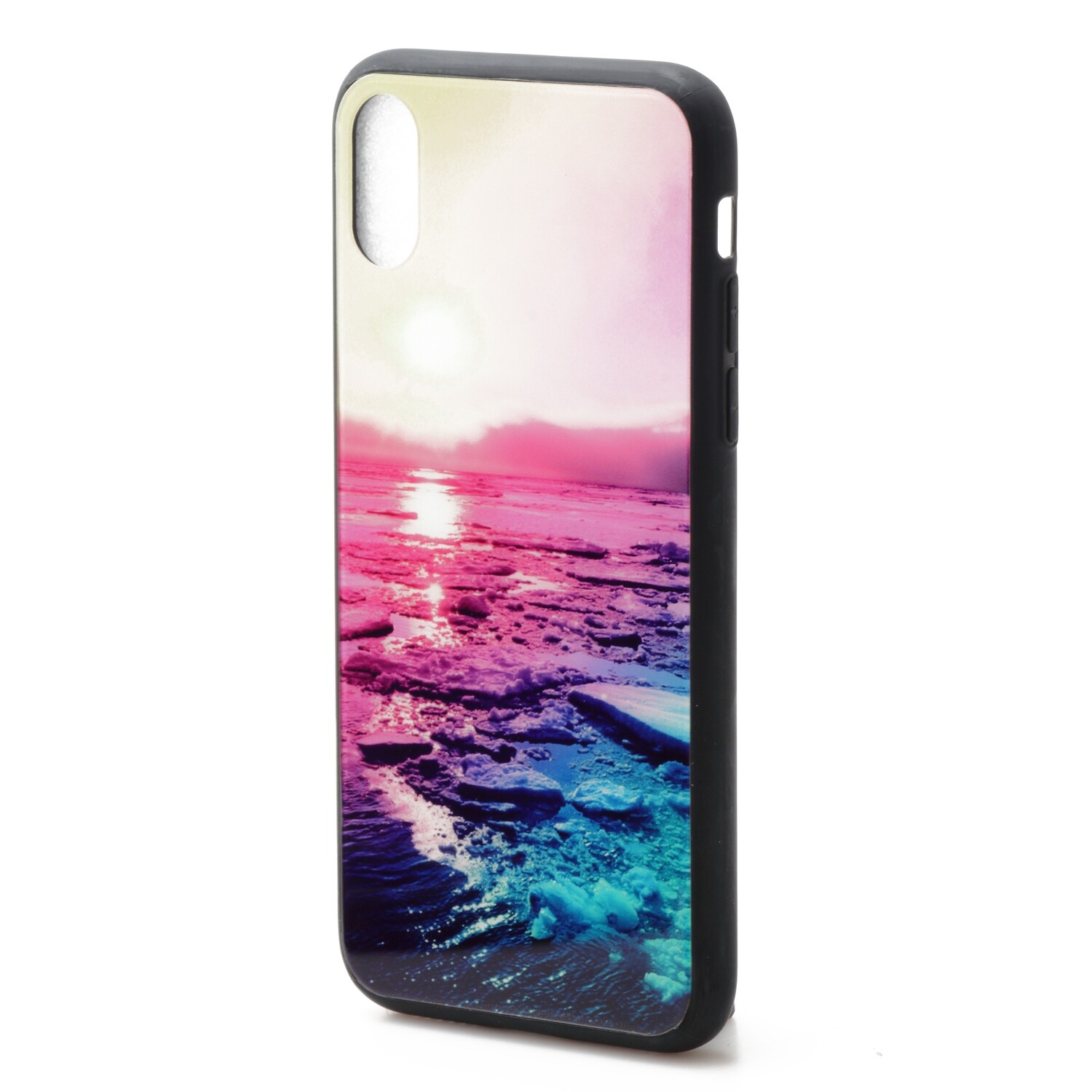 iPhone XR 6.1 Tough Printed Back Case, Pattern: Wave