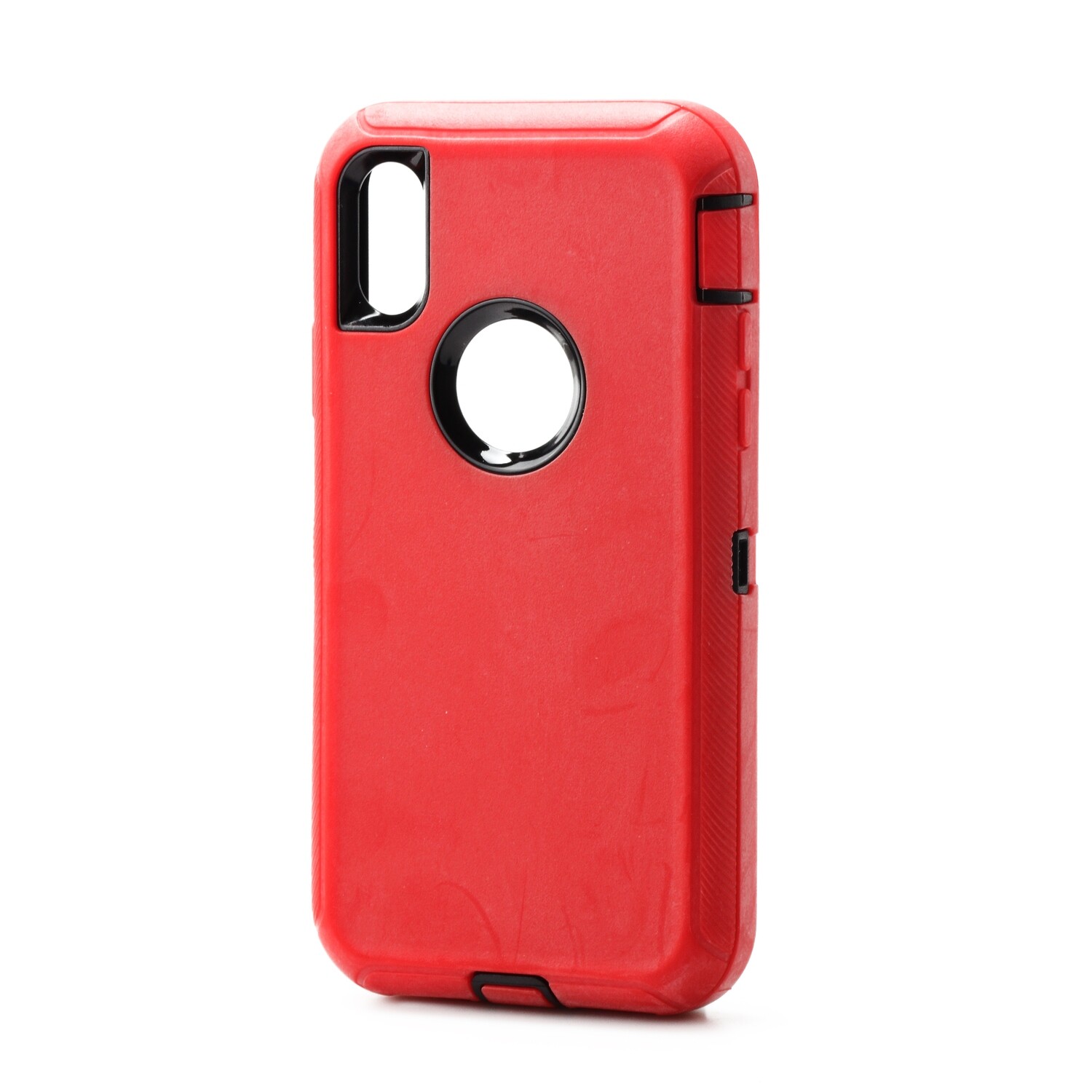 iPhone XR 6.1 Tough Guardian Robot ShockProof Case, Color: Red
