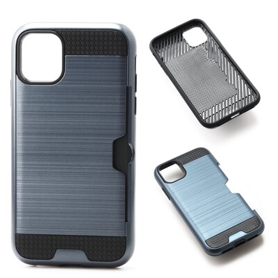 iPhone 11 Pro Max 6.5 Tough Card Holder Back Case