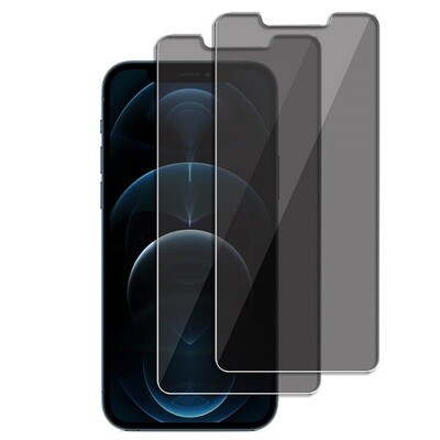 iPhone 13 6.1  Privacy Full Glue Glass Screen Protector ( 5 Pack )