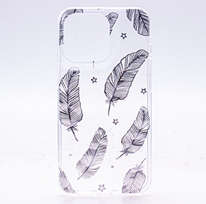 iPhone 13 6.1 Clear Feather Case