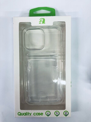 Iphone 13 Pro 6.1 Clear Card Slot Case