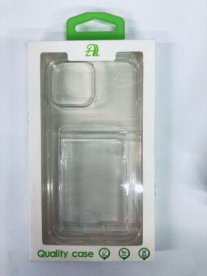Iphone 13 Pro Max 6.7 Clear Card Slot Case
