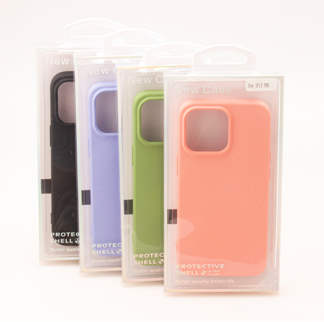 iPhone 7 / 8 / Se Silicone Colorful Back Case, Color: Black