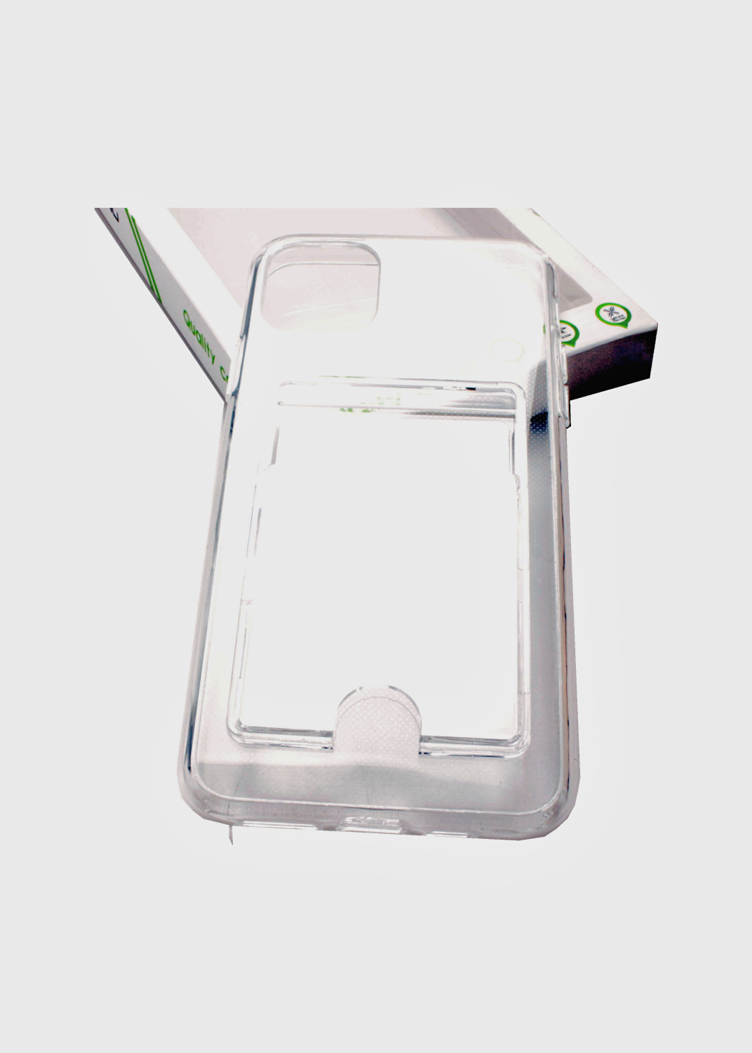 Iphone 11 6.1 Clear Card Slot Case