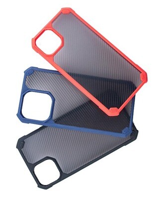 Iphone 14 Max 6.7 Acrylic carbon fiber back case