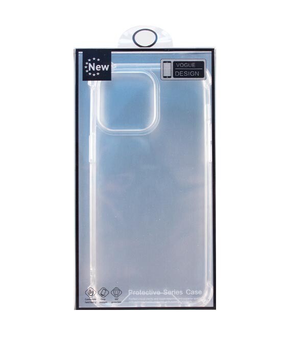 iPhone 14 Max 6.7 Clear iClear Collection Back Case, Color: Clear
