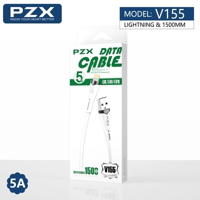 Data Cable Lightning 5A 1.5m Fast Charging PZX ( V155 )