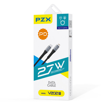 Data Cable Type-C To Lightning Fast Charging 27W 2m PZX ( V202P )