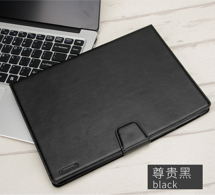 Samsung Tab S9 Plus / S8 Plus / S7 Plus 12.4" SM - X810 Hanman Book Case Plain, Color: Black