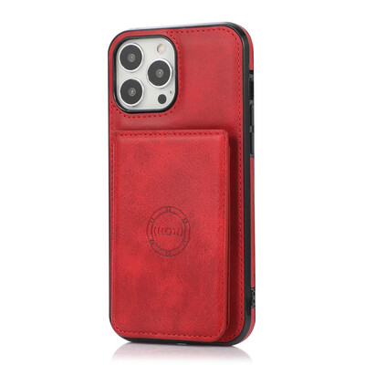 iPhone 15 6.1 Magnet Stand Card Case