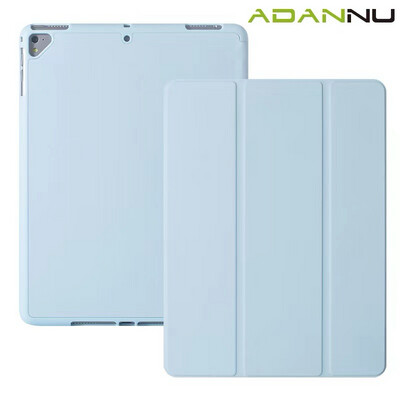 iPad 10.2 7th / 8th Soft TPU Back Shell Slim Cover Case With Auto Sleep / Wake