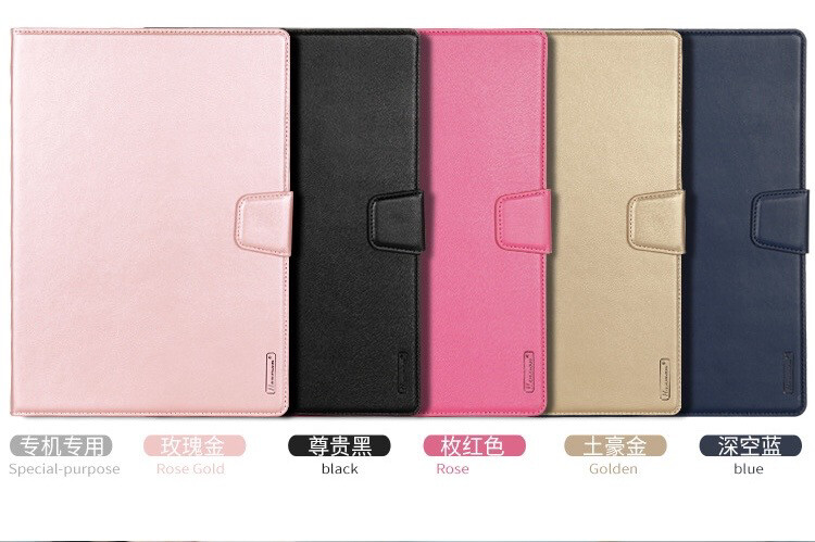 Samsung Tab S9 FE Plus 12.4 Wi-Fi Hanman Book Case Plain, Color: Black