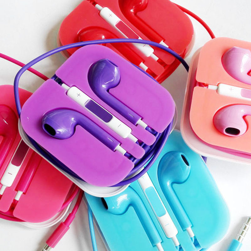 Earphone with Mic Remote ( Colorful )