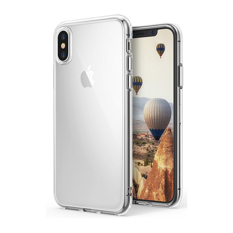 iPhone 7 Plus / 8 Plus 5.5 Clear Plain Jelly Case, Color: Clear