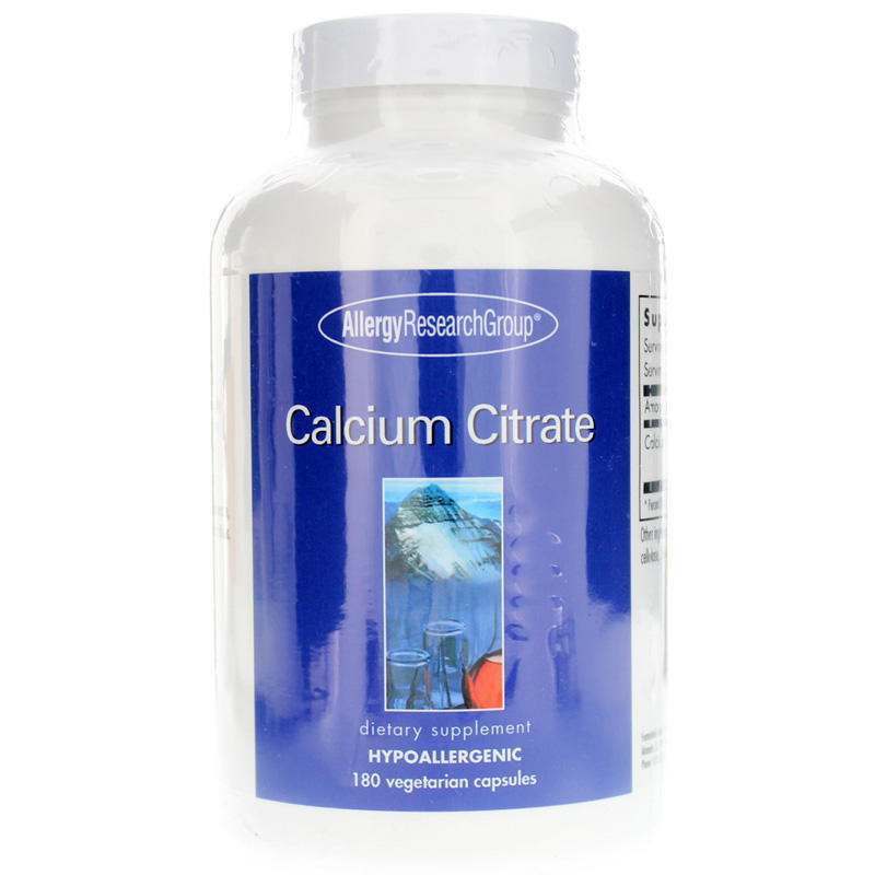 Calcium Citrate (180 Capsules)