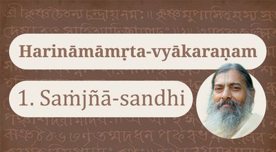 Harināmāmṛta-vyākaraṇam 1 – Saṁjñā & Sandhi