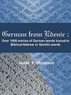 German from Edenics