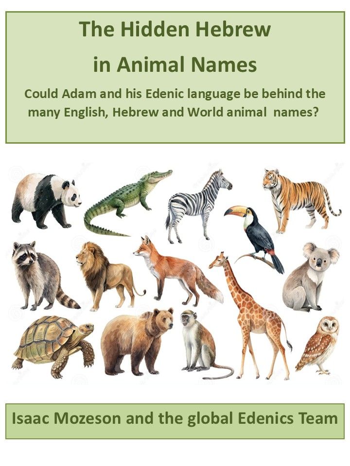 The Hidden Hebrew in Animal Names