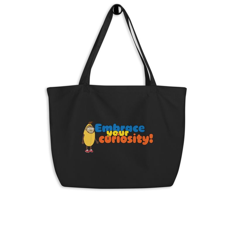 Large organic tote bag