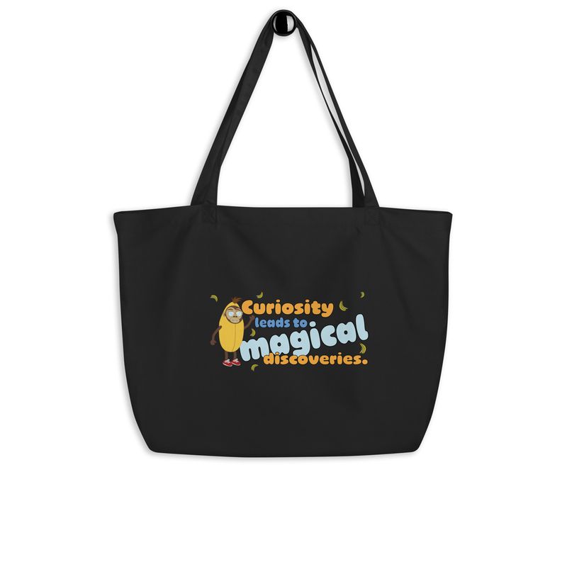 Large organic tote bag