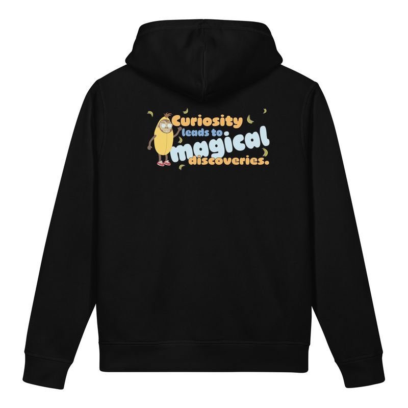 Unisex organic side pocket hoodie