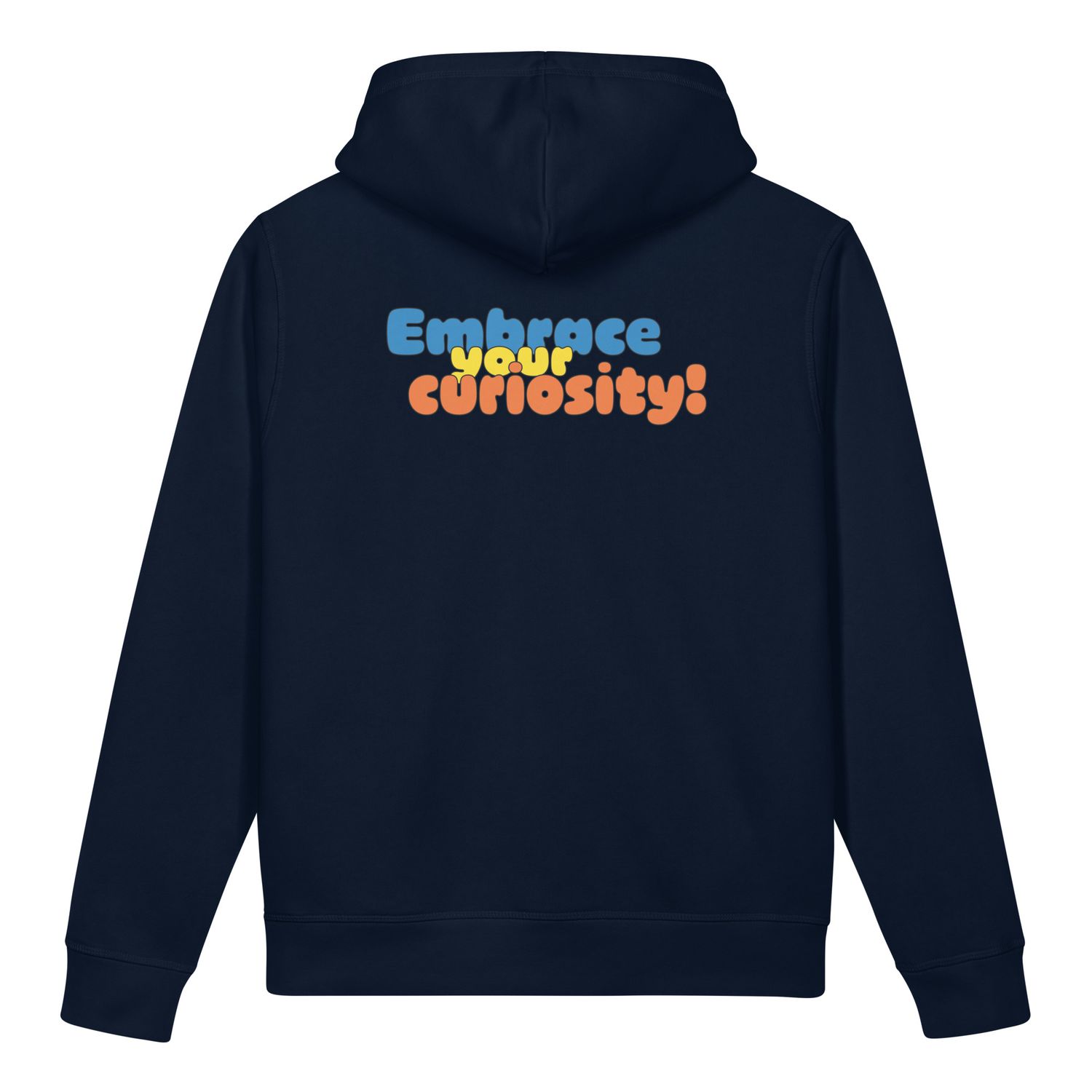 Unisex organic side pocket hoodie