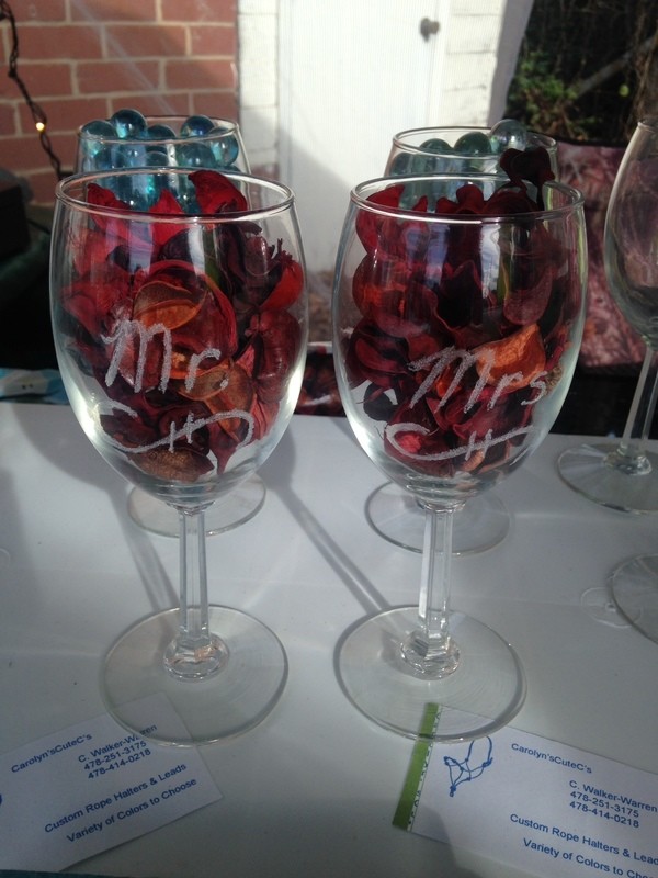 Mr and Mrs Wine Glasses