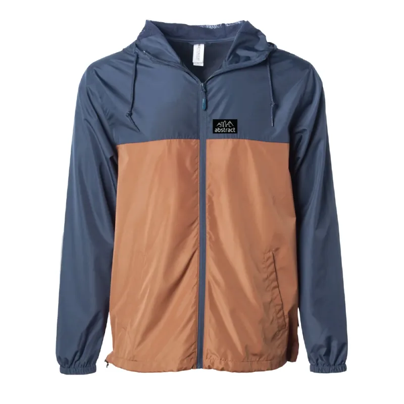 Abstract Logo Windbreaker