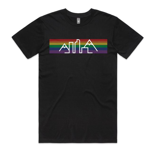 DC Abstract Landscape Pride, Color: Black, Size: S