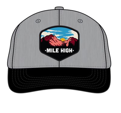 Mile High Patch Trucker Hat