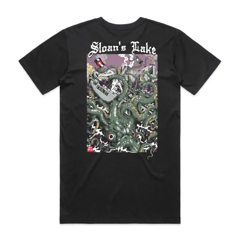 Sloans Lake Tee, Color: Black, Size: XS