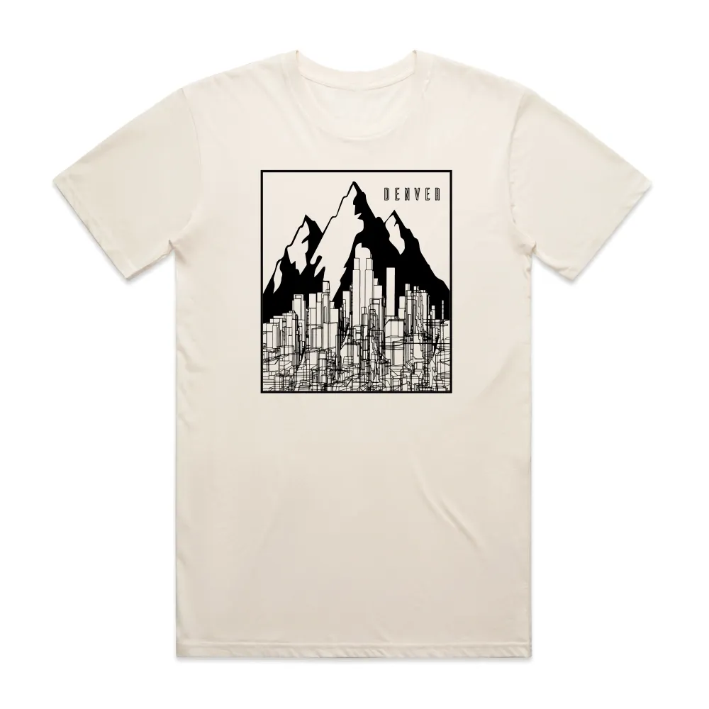 Skylines Denver Tee, Color: Ecru, Size: XS