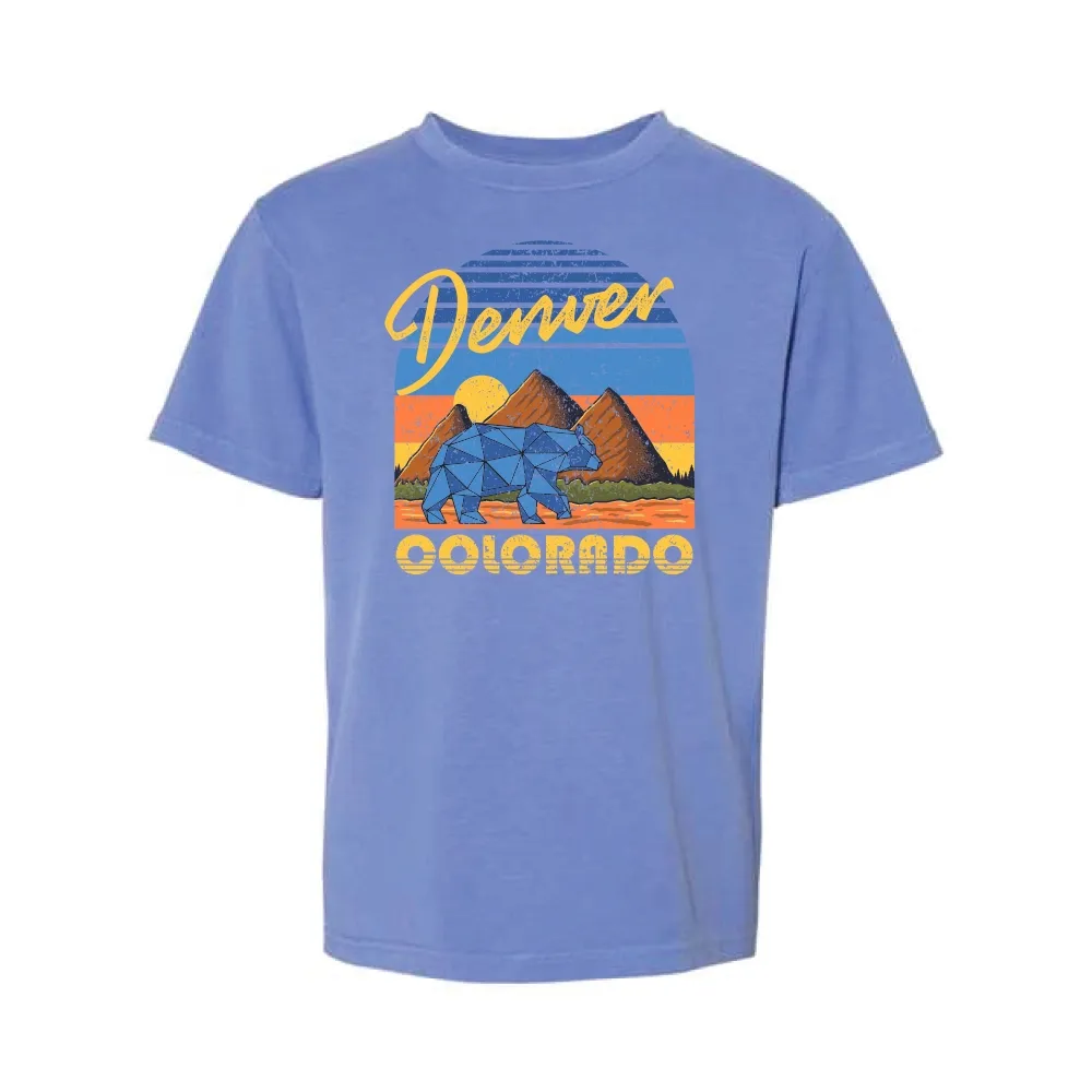Geo Bear Flatirons Youth tee