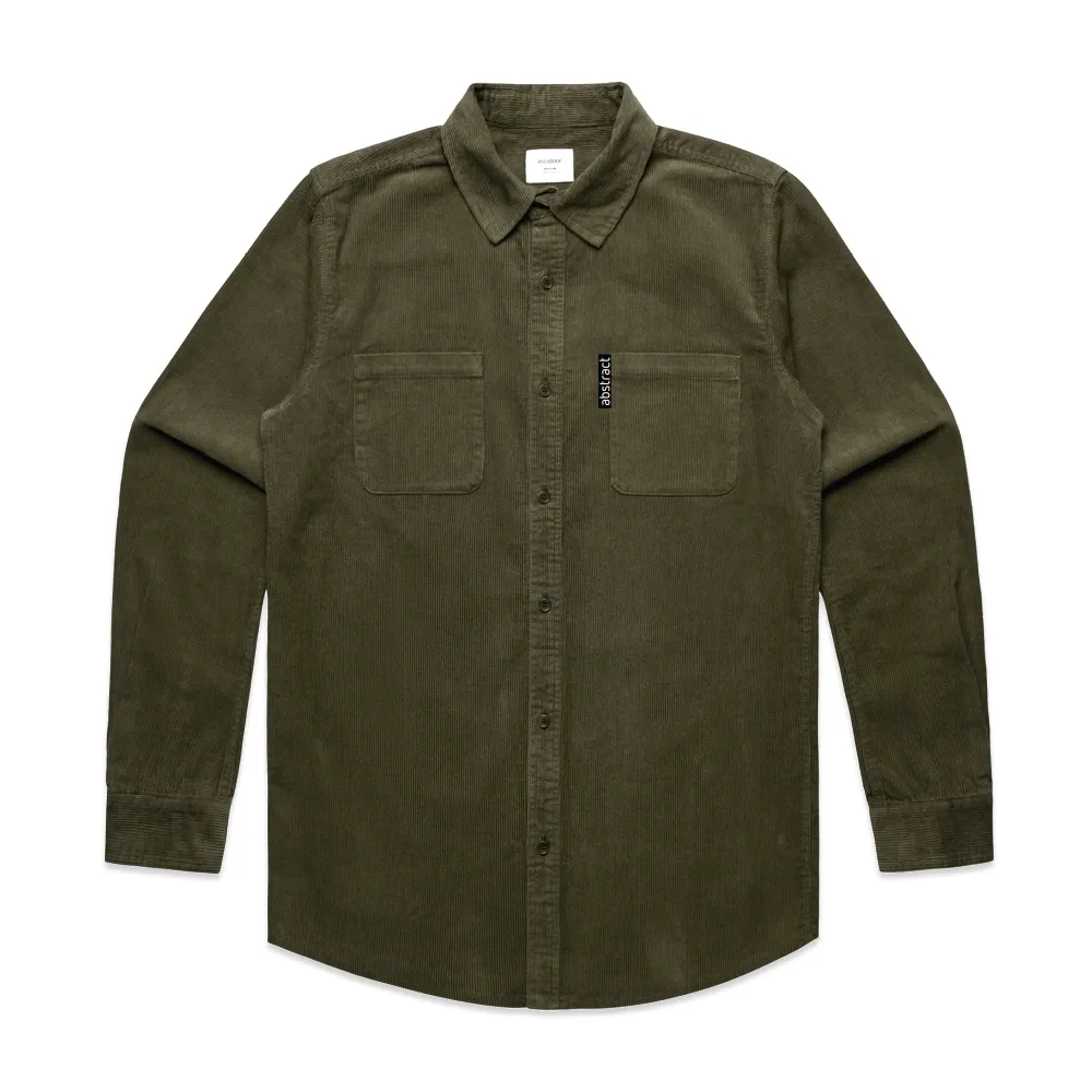 Abstract Cord Shirt 