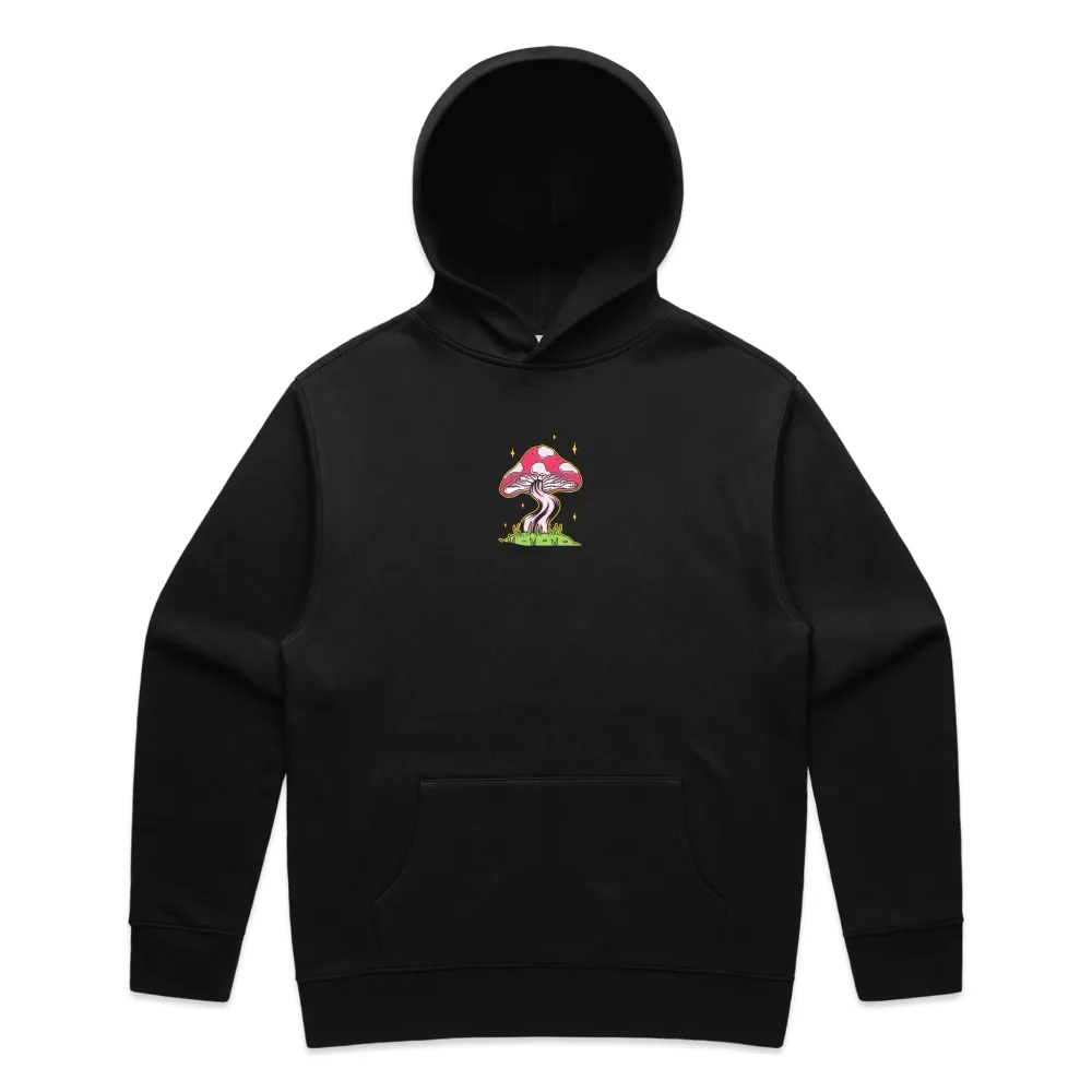 Tasty Thoughts Pullover Hoodie, Color: Black, Size: XS