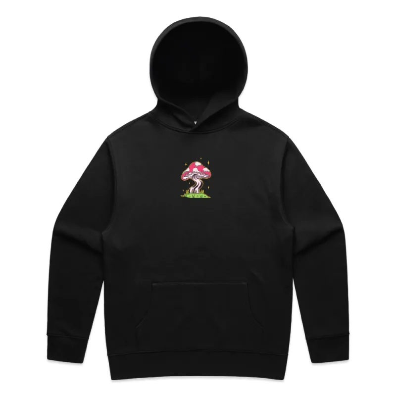 Tasty Thoughts Pullover Hoodie, Color: Black, Size: XS