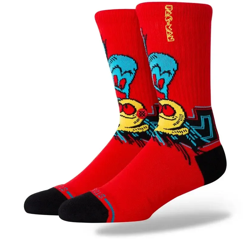 Pac-Man X Stance Waka Waka Waka Crew Socks