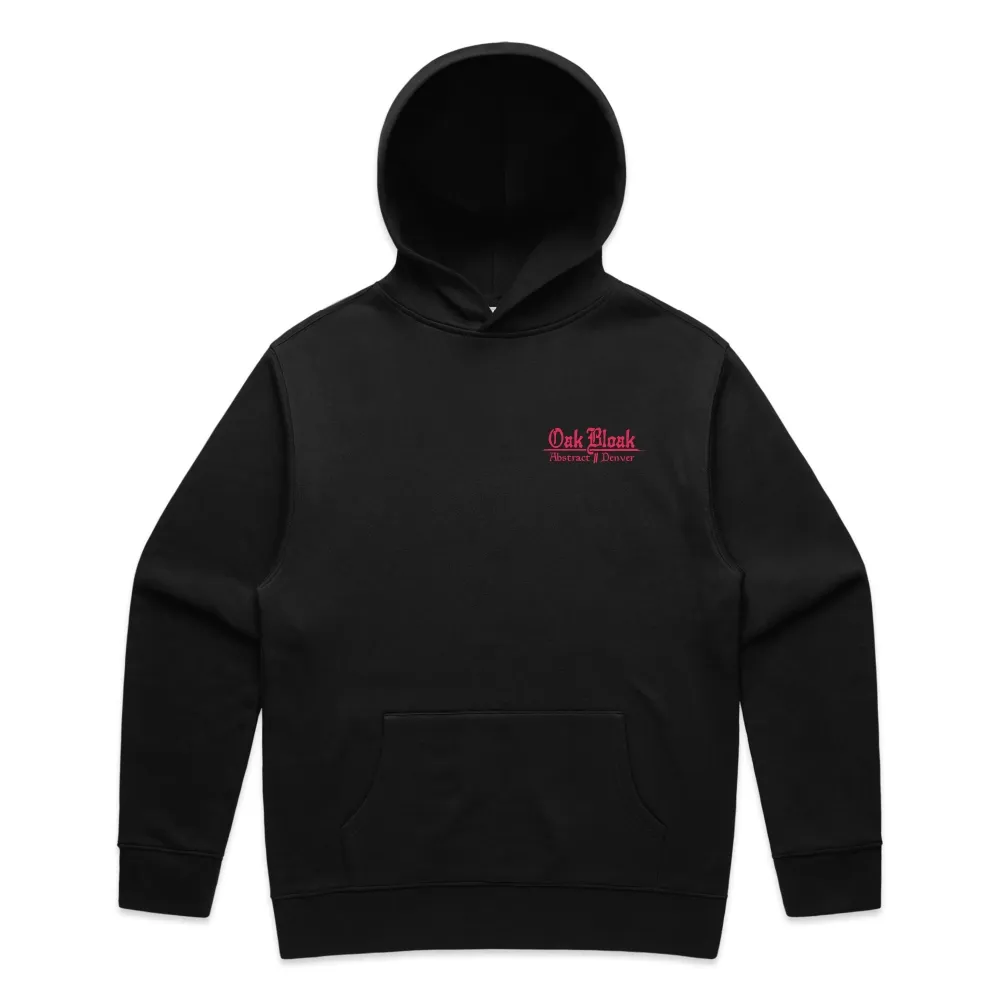 Wolves in the Garden Hoodie Abstract x Oak Bloak, Color: Black, Size: S